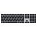 Клавиатура Apple Magic Keyboard with Touch ID and Numeric Keypad for Mac models with Apple silicon (USB&ndash;C) - Russian - Black Keys (MXK83RS/A)
