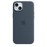 Чехол Apple iPhone 15 Plus Silicone Case with MagSafe - Storm&nbsp;Blue&nbsp;(MT123)