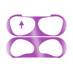 Фиолетовая пылезащитная наклейка для AirPods 3