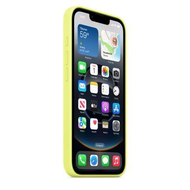 Чехол Apple iPhone 16e Silicone Case &ndash; Neon Yellow (MGYW4)