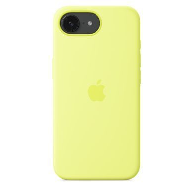 Чехол Apple iPhone 16e Silicone Case &ndash; Neon Yellow (MGYW4)