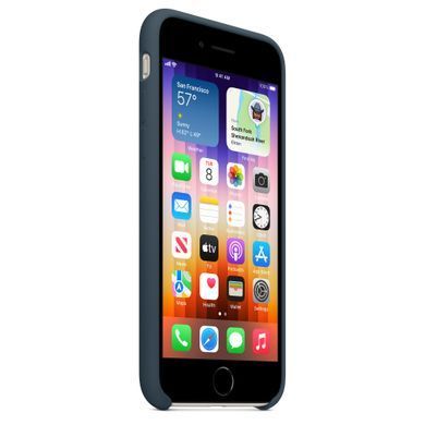 Чохол Apple iPhone SE Silicone Case - Abbys Blue (MN6F3)