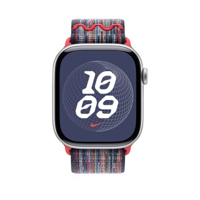 Ремінець Apple Nike Sport Loop Watch 46mm Blue/Red (MXU43)