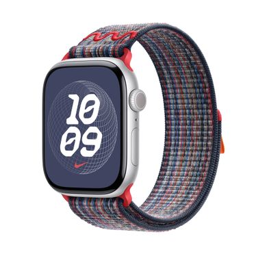 Ремінець Apple Nike Sport Loop Watch 46mm Blue/Red (MXU43)