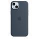 Чохол Apple iPhone 15 Plus Silicone Case with MagSafe - Storm&nbsp;Blue (MT123)