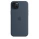 Чохол Apple iPhone 15 Plus Silicone Case with MagSafe - Storm Blue (MT123)