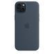 Чохол Apple iPhone 15 Plus Silicone Case with MagSafe - Storm&nbsp;Blue (MT123)
