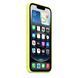Чехол Apple iPhone 16e Silicone Case &ndash; Neon Yellow (MGYW4)