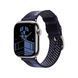 Ремешок Apple Watch Herm&egrave;s - 42mm Bleu Nuit Faubourg Party (MGGW4)