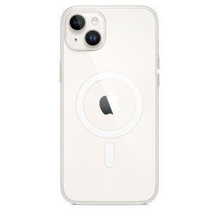 Чохол Apple iPhone 14 Plus Clear Case with MagSafe (MPU43)