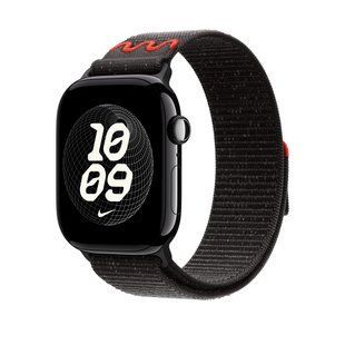 Ремешок Apple 46mm Midnight Black Nike Sport Loop (MGD34)