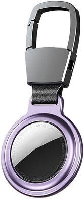 Фиолетовый металлический чехол для AirTag