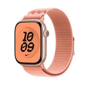 Ремешок Apple 46mm Alpenglow Pink Nike Sport Loop (MGD54)