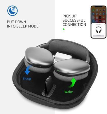 Чехол YINKE Smart Case для AirPods Max - Черный
