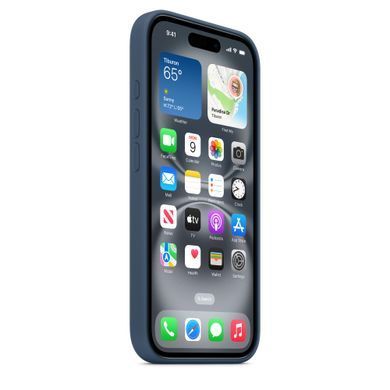 Чехол Apple iPhone 16 Silicone Case with MagSafe - Denim (MYY23)