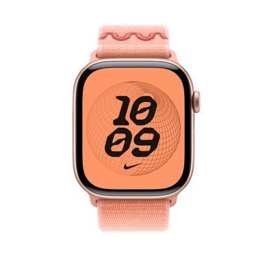 Ремешок Apple 46mm Alpenglow Pink Nike Sport Loop (MGD54)