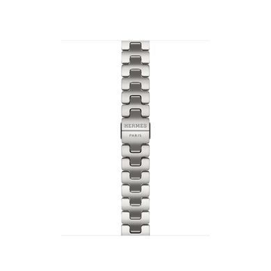 Ремінець Apple Watch Herm&egrave;s - 42mm Satin&eacute; Grand H Fin - Small (MGLT4)