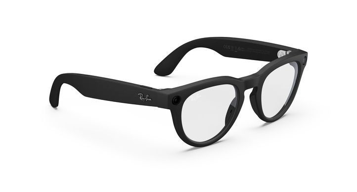 Розумні окуляри Ray-Ban | Meta Headliner [Gen 2] Standard Matte Black Frame / Clear Lenses (RW4013 601SSB 50-23)