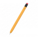 Чехол силиконовый карандаш для Apple Pencil 1 - Желтый