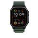 Ремешок Apple 49mm Dark Green Alpine&nbsp;Loop -&nbsp;Small - Black Titanium Finish (MYPQ3)