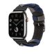 Ремінець Apple Watch Hermès - 45mm Noir Bridon Single Tour (MTHQ3)