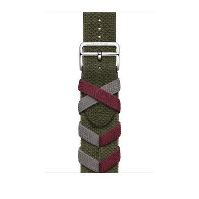 Ремінець Apple Watch Herm&egrave;s - 45mm Kaki Bridon Single Tour (MTHR3)