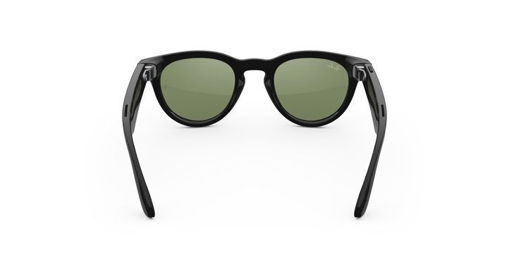 Розумні окуляри Ray-Ban | Meta Headliner [Gen 2] Standard Shiny Black Frame / G-15 Green Lenses (RW4013 601/71 50-23)