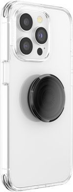 Тримач для телефону PopSockets Adhesive PopGrip - Translucent Black Smoke
