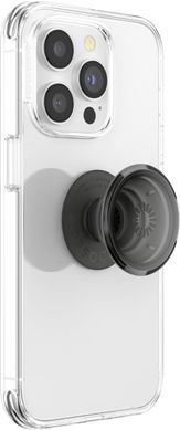 Тримач для телефону PopSockets Adhesive PopGrip - Translucent Black Smoke