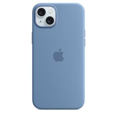 Чехол Apple iPhone 15 Plus Silicone Case with MagSafe - Winter Blue (MT193)