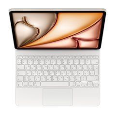 Клавиатура Apple Magic Keyboard for iPad Air 13-inch (M2) (M3) (M4) - Russian - White (MDFW4RS/A)