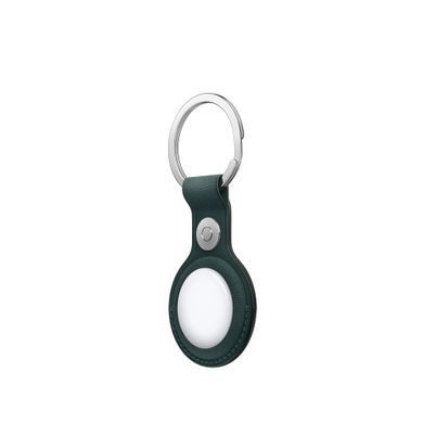 Чохол Apple AirTag FineWoven Key Ring – Dark Green (MA7J4)