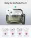 Чохол ESR Cyber FlickLock Snap-and-Charge Bundle with MagSafe для AirPods Pro 3 - Army Green