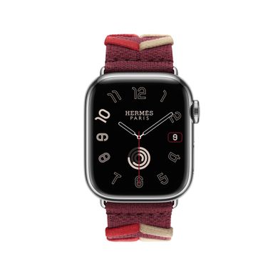 Ремінець Apple Watch Hermès - 41mm Rouge H Bridon Single Tour (MTHL3)
