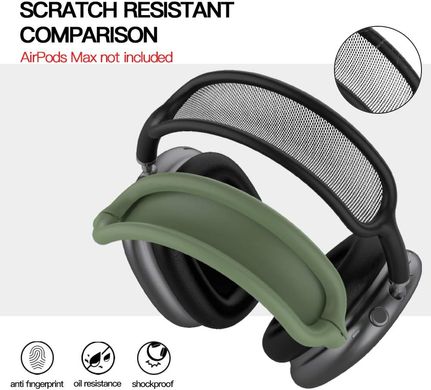 Чохол силіконовий на оголов'я навушників Apple AirPods Max - Зелений