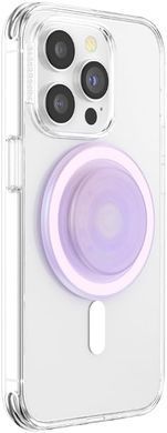 Тримач для телефону PopSockets Phone Grip Compatible with MagSafe - Clear Opalescent