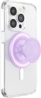 Тримач для телефону PopSockets Phone Grip Compatible with MagSafe - Clear Opalescent