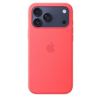 Чехол Apple iPhone 17 Pro Max Silicone Case with MagSafe &ndash; Bright Guava (MHW64)