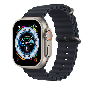 Ремешок Apple Ocean Band для Watch 49mm - Midnight (MQEE3)