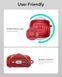 Чохол ESR Cyber FlickLock Snap-and-Charge Bundle with MagSafe для AirPods Pro 3 - Dark Red