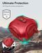 Чохол ESR Cyber FlickLock Snap-and-Charge Bundle with MagSafe для AirPods Pro 3 - Dark Red