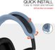 Чохол силіконовий на оголов'я навушників Apple AirPods Max - Синій