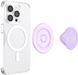 Тримач для телефону PopSockets Phone Grip Compatible with MagSafe - Clear Opalescent