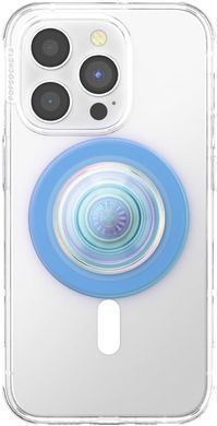 Держатель для телефона PopSockets Phone Grip Compatible with MagSafe - Blue Opalescent Translucent