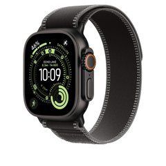 Ремешок Apple 49mm Black/Charcoal Trail&nbsp;Loop&nbsp;-&nbsp;S/M - Black Titanium Finish (MG9T4)