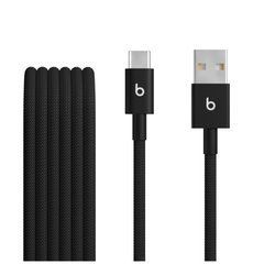 Кабель Beats USB-A to USB-C Woven Cable (1.5 m) – Bolt Black (MDGG4)