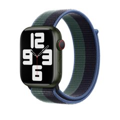 Ремінець Apple Sport Loop Watch 45mm Midnight/Eucalyptus (MN5U3)