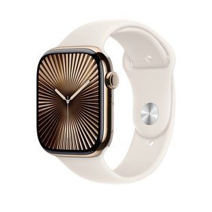 Ремешок Apple 46mm Starlight Sport&nbsp;Band - M/L (MXM73)