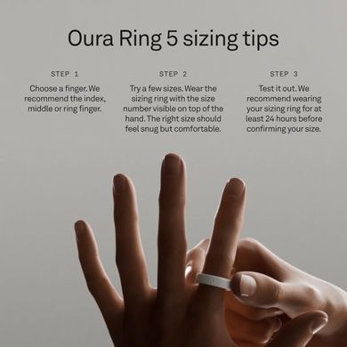 Набор для определения размера кольца Oura Ring 5 Sizing Kit