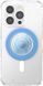Держатель для телефона PopSockets Phone Grip Compatible with MagSafe - Blue Opalescent Translucent
